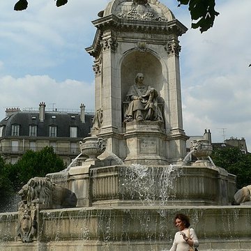 Fontaine Saint-Sulpice à Paris