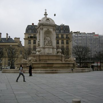 Fontaine Saint-Sulpice à Paris