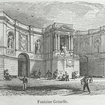 Fontaine des Quatre-Saisons à Paris