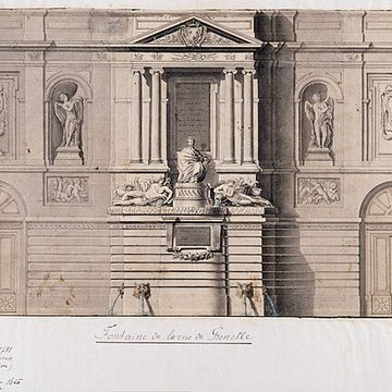 Fontaine des Quatre-Saisons à Paris