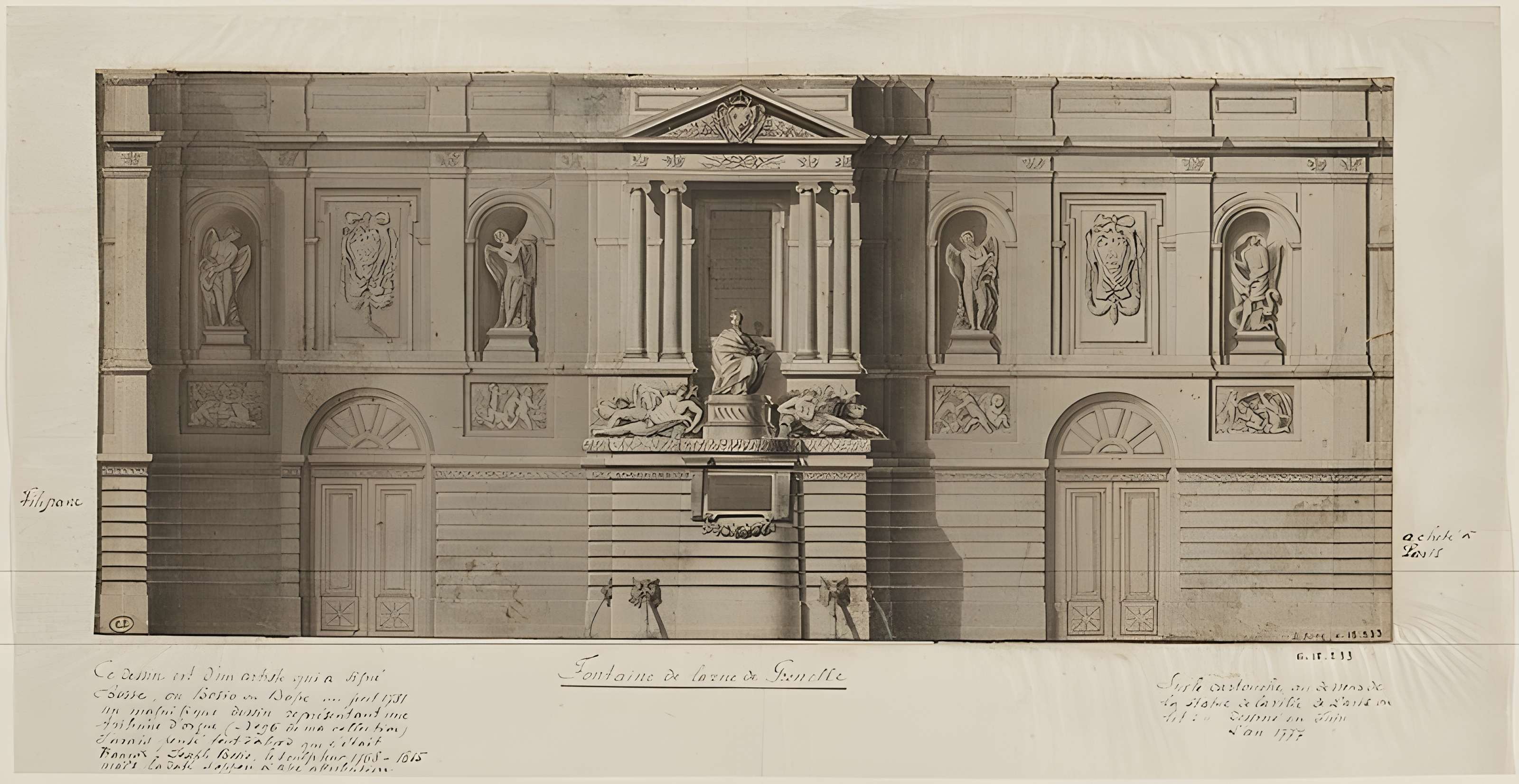 Fontaine des Quatre-Saisons à Paris