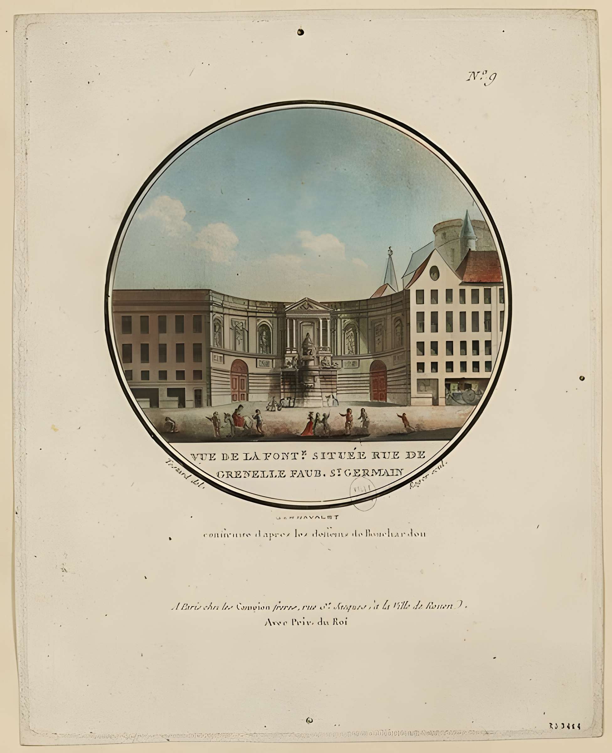 Fontaine des Quatre-Saisons à Paris