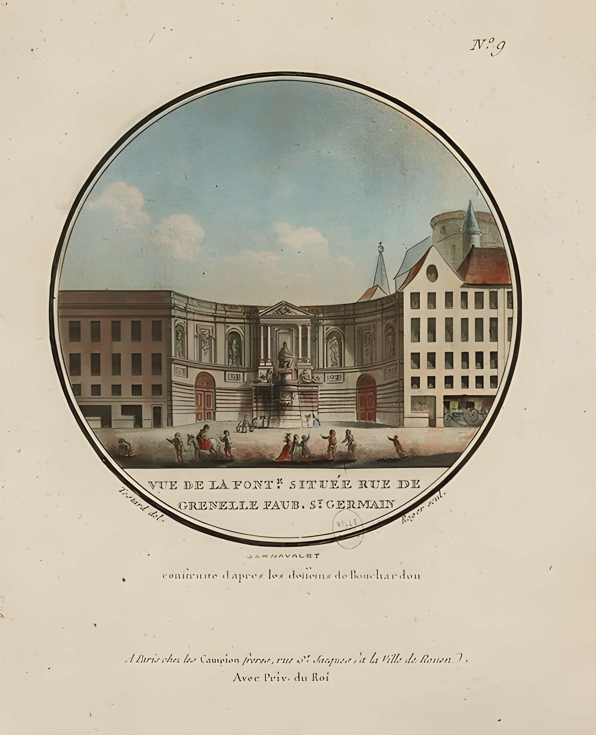 Fontaine des Quatre-Saisons à Paris