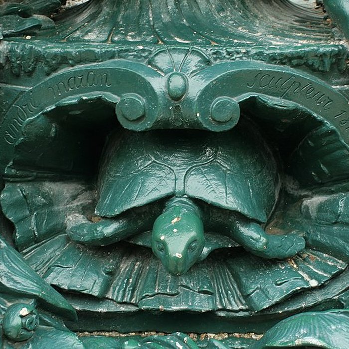 Photo de Fontaine du jardin Villemin à Paris