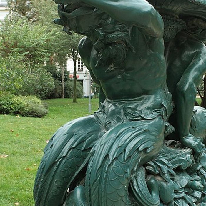 Photo de Fontaine du jardin Villemin à Paris
