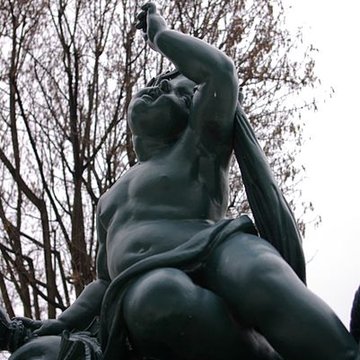 Fontaine du jardin Villemin à Paris