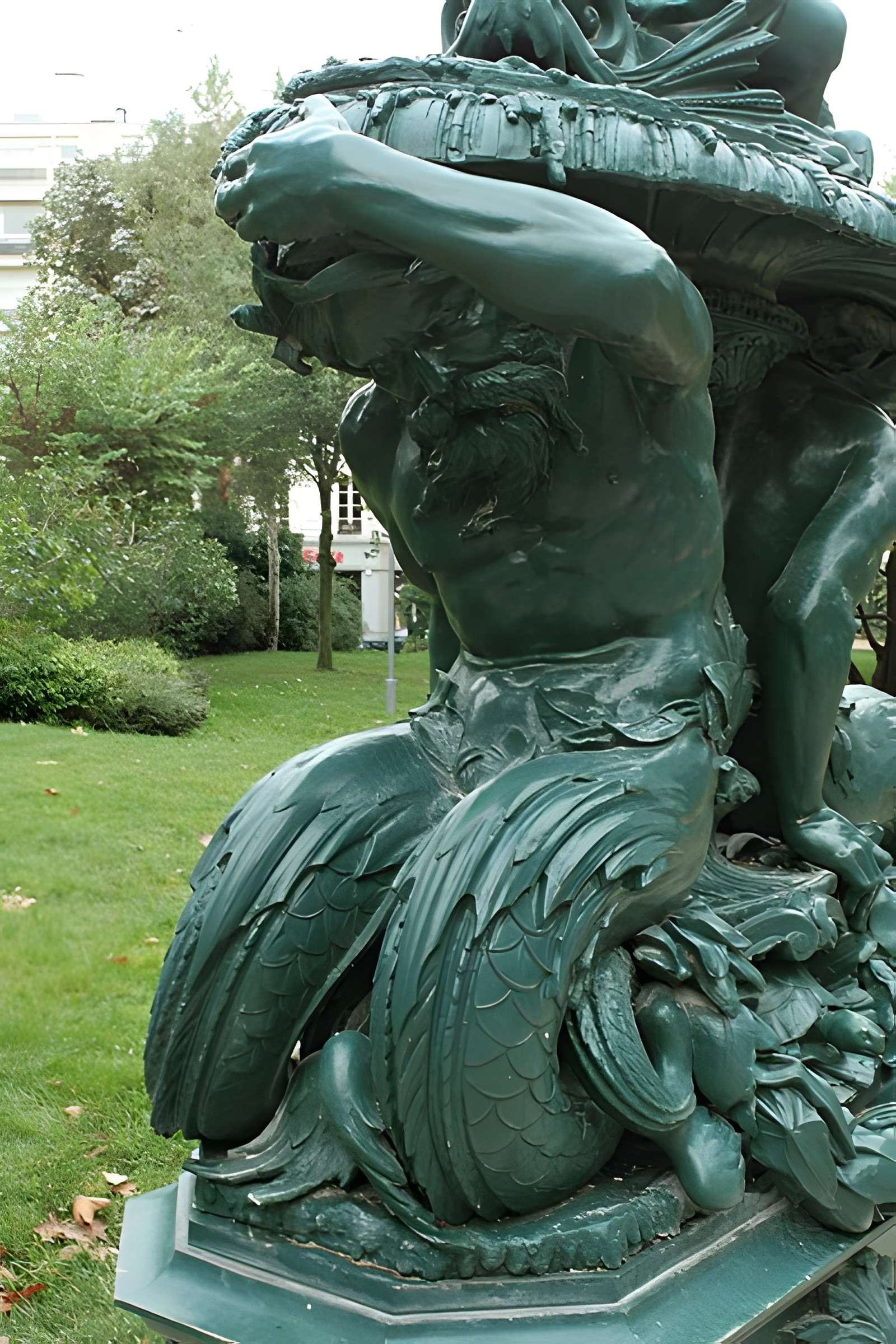 Fontaine du jardin Villemin à Paris
