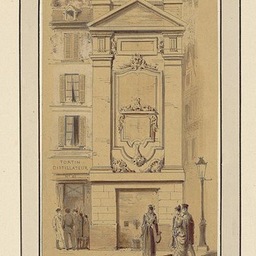 Fontaine de Charonne ou Trogneux à Paris