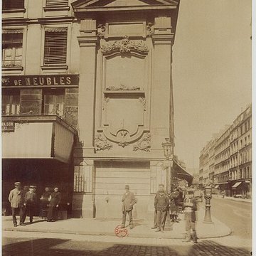 Fontaine de Charonne ou Trogneux à Paris