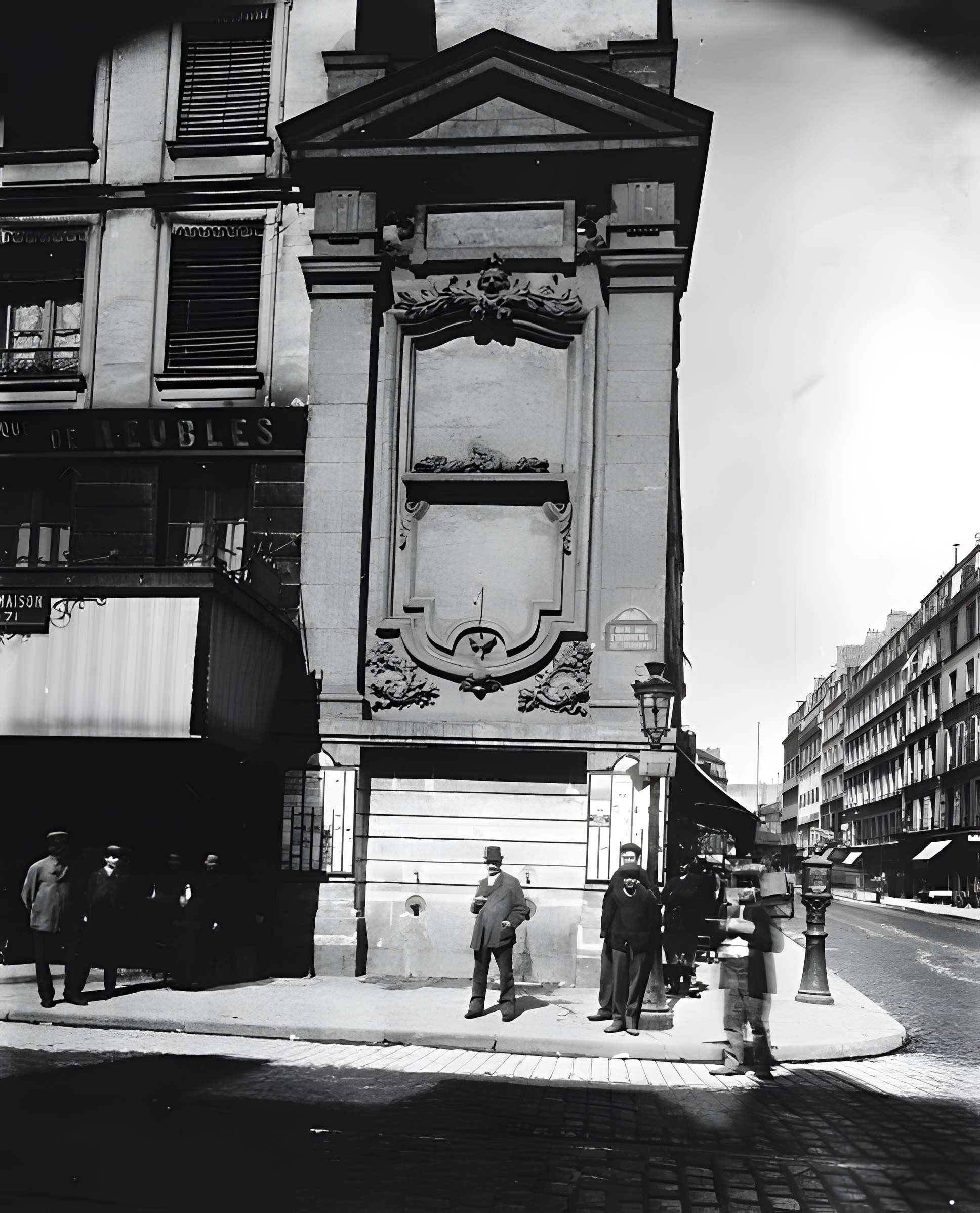 Fontaine de Charonne ou Trogneux à Paris