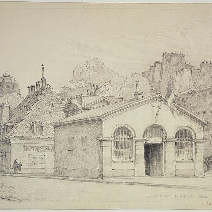 Photo de Fontaine de la Petite-Halle ou Montreuil à Paris