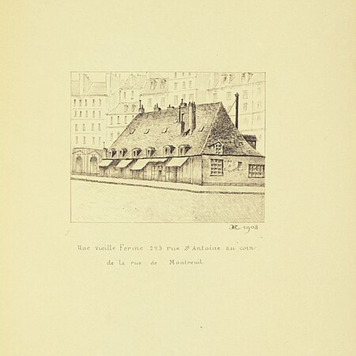 Photo de Fontaine de la Petite-Halle ou Montreuil à Paris