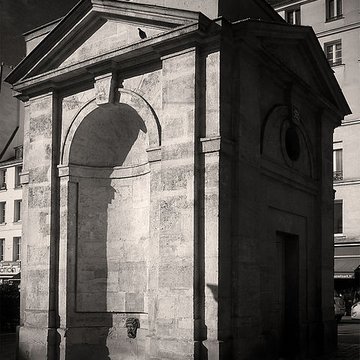 Fontaine de la Petite-Halle ou Montreuil à Paris