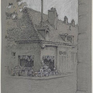 Fontaine de la Petite-Halle ou Montreuil à Paris