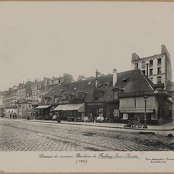 Fontaine de la Petite-Halle ou Montreuil à Paris