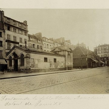 Fontaine de la Petite-Halle ou Montreuil à Paris