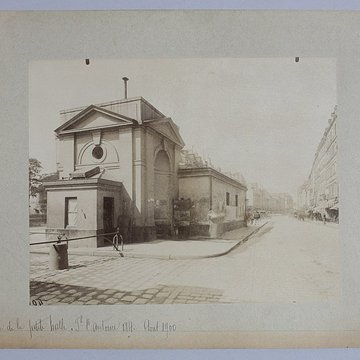 Fontaine de la Petite-Halle ou Montreuil à Paris