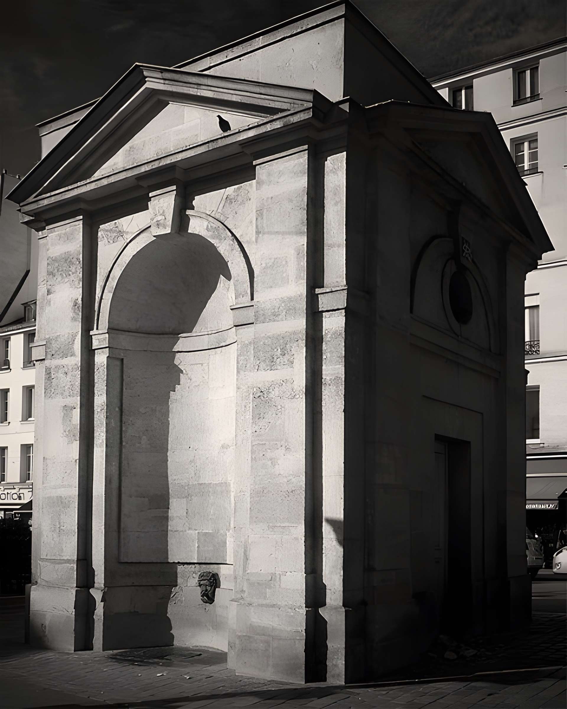 Fontaine de la Petite-Halle ou Montreuil à Paris