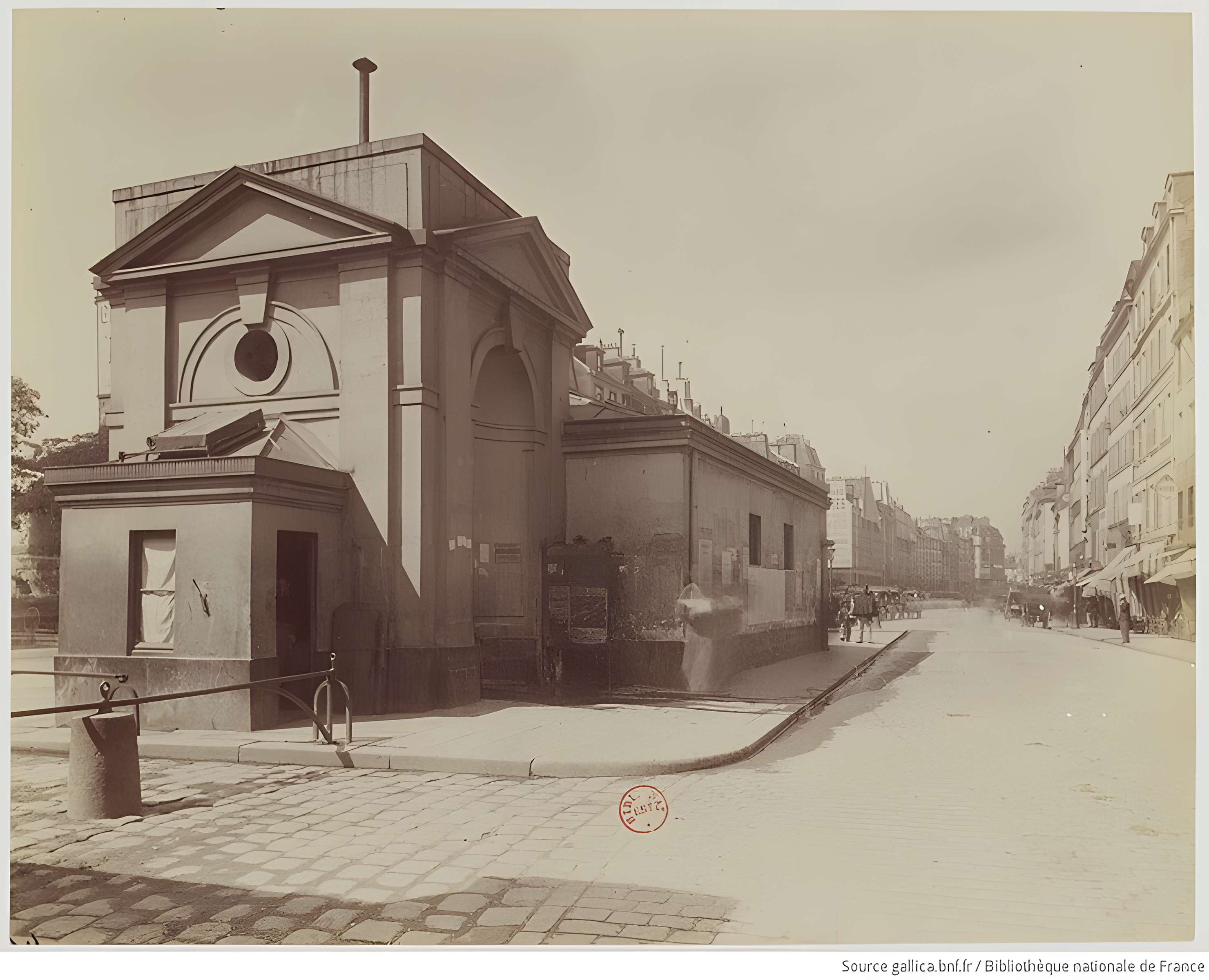 Fontaine de la Petite-Halle ou Montreuil à Paris