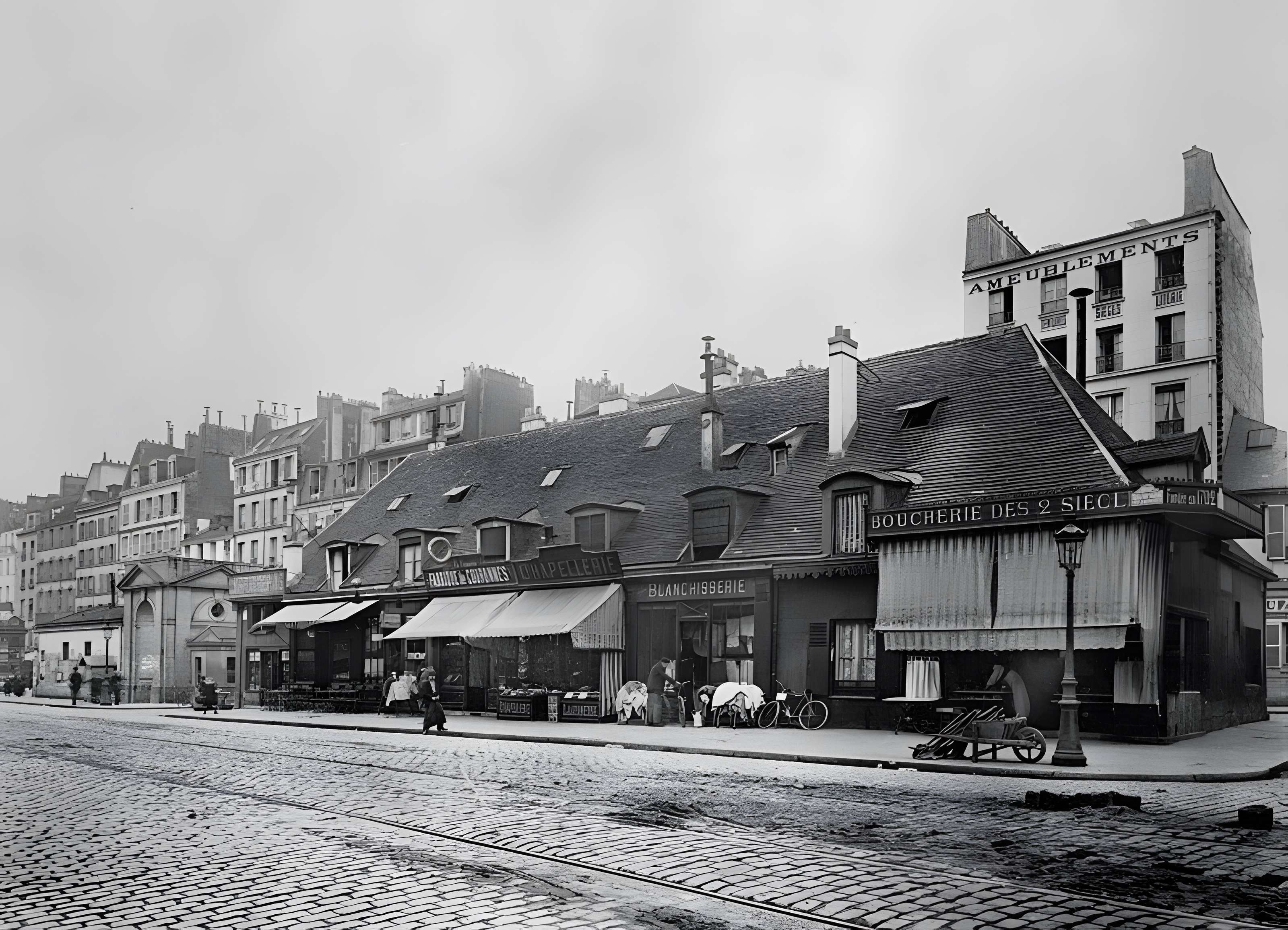 Fontaine de la Petite-Halle ou Montreuil à Paris