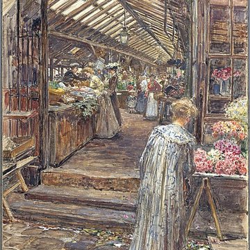 Marché des Enfants-Rouges à Paris