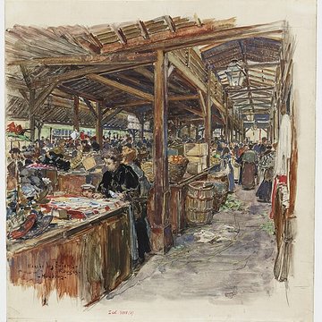 Marché des Enfants-Rouges à Paris