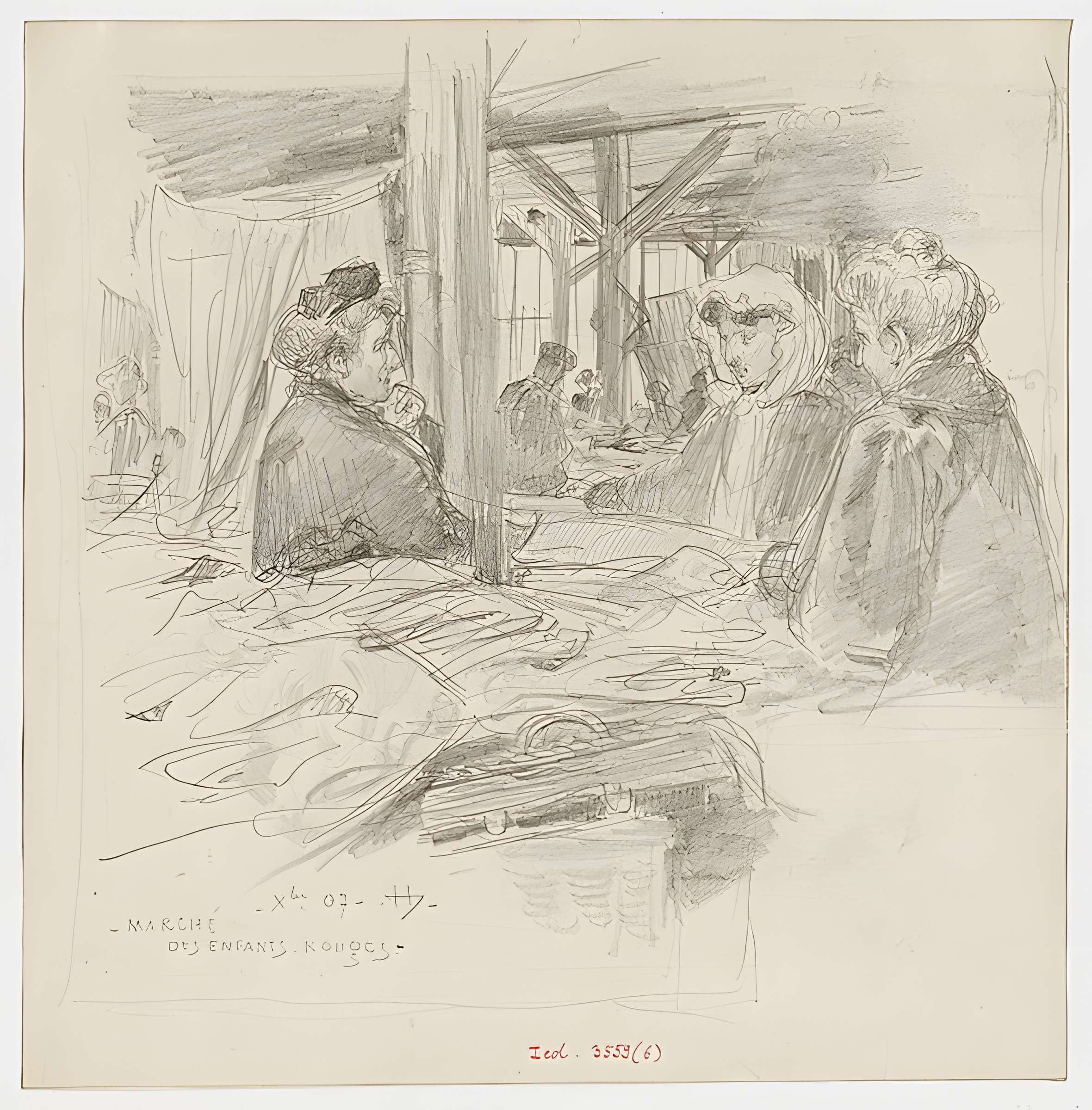 Marché des Enfants-Rouges à Paris