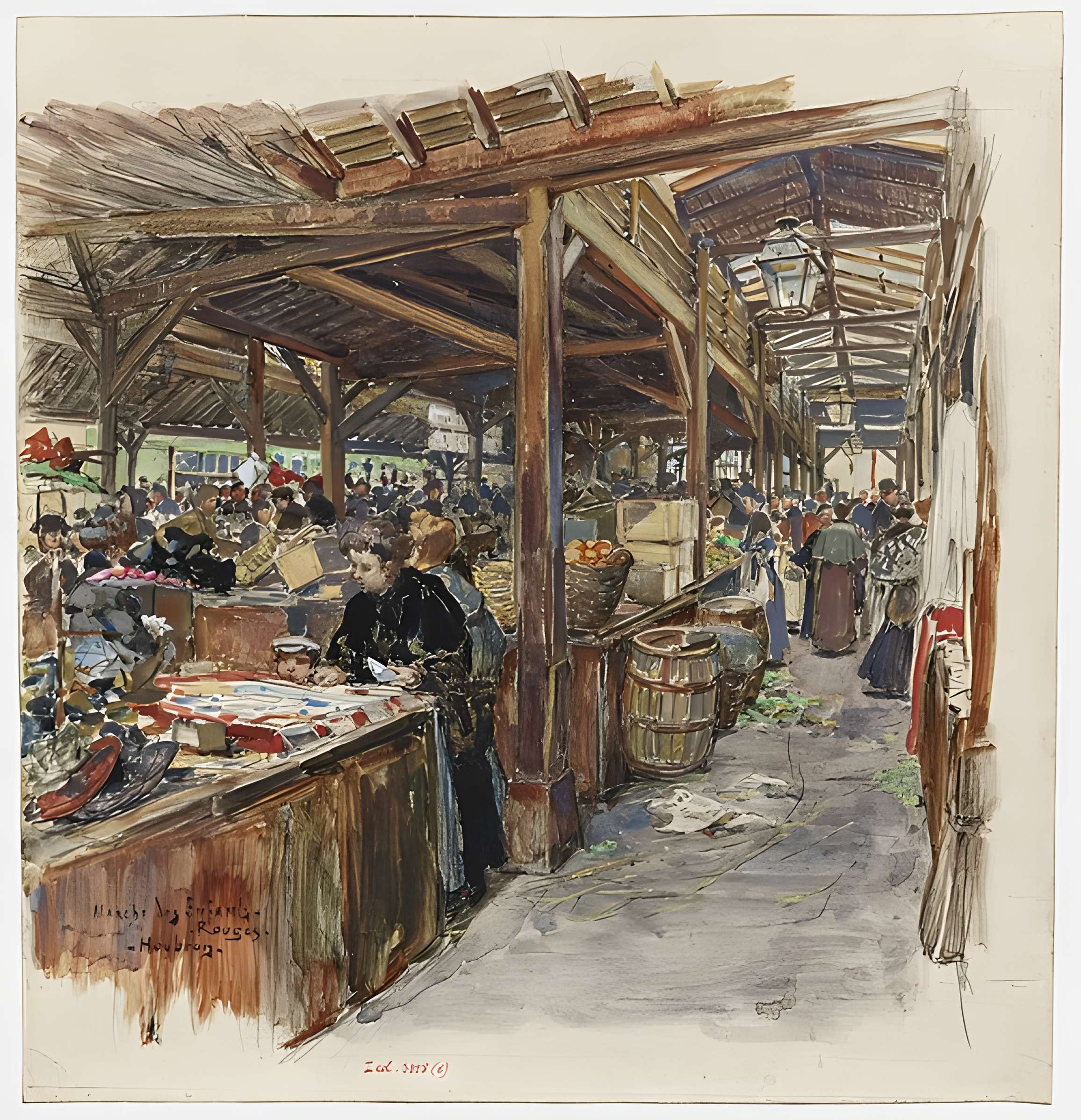 Marché des Enfants-Rouges à Paris