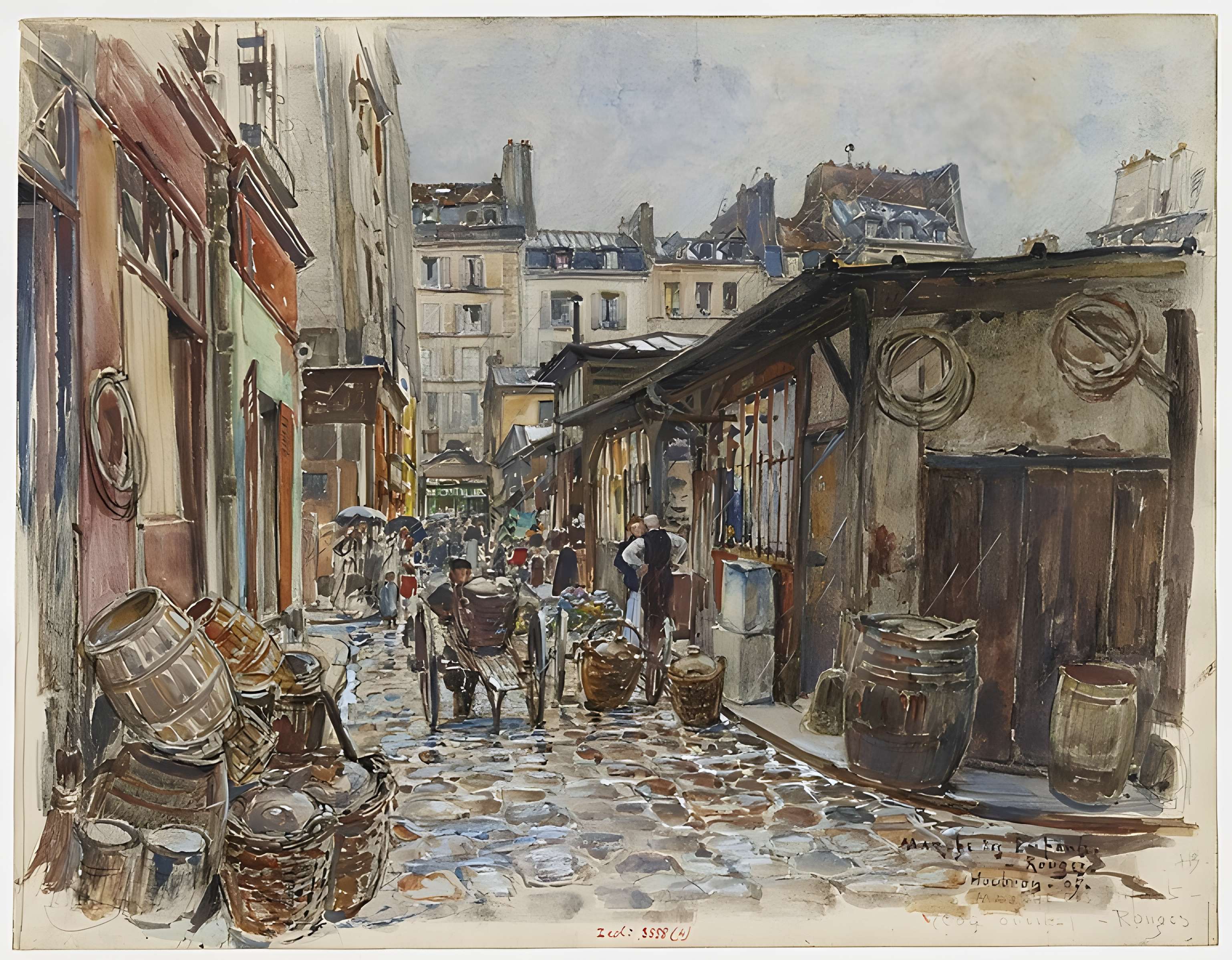 Marché des Enfants-Rouges à Paris