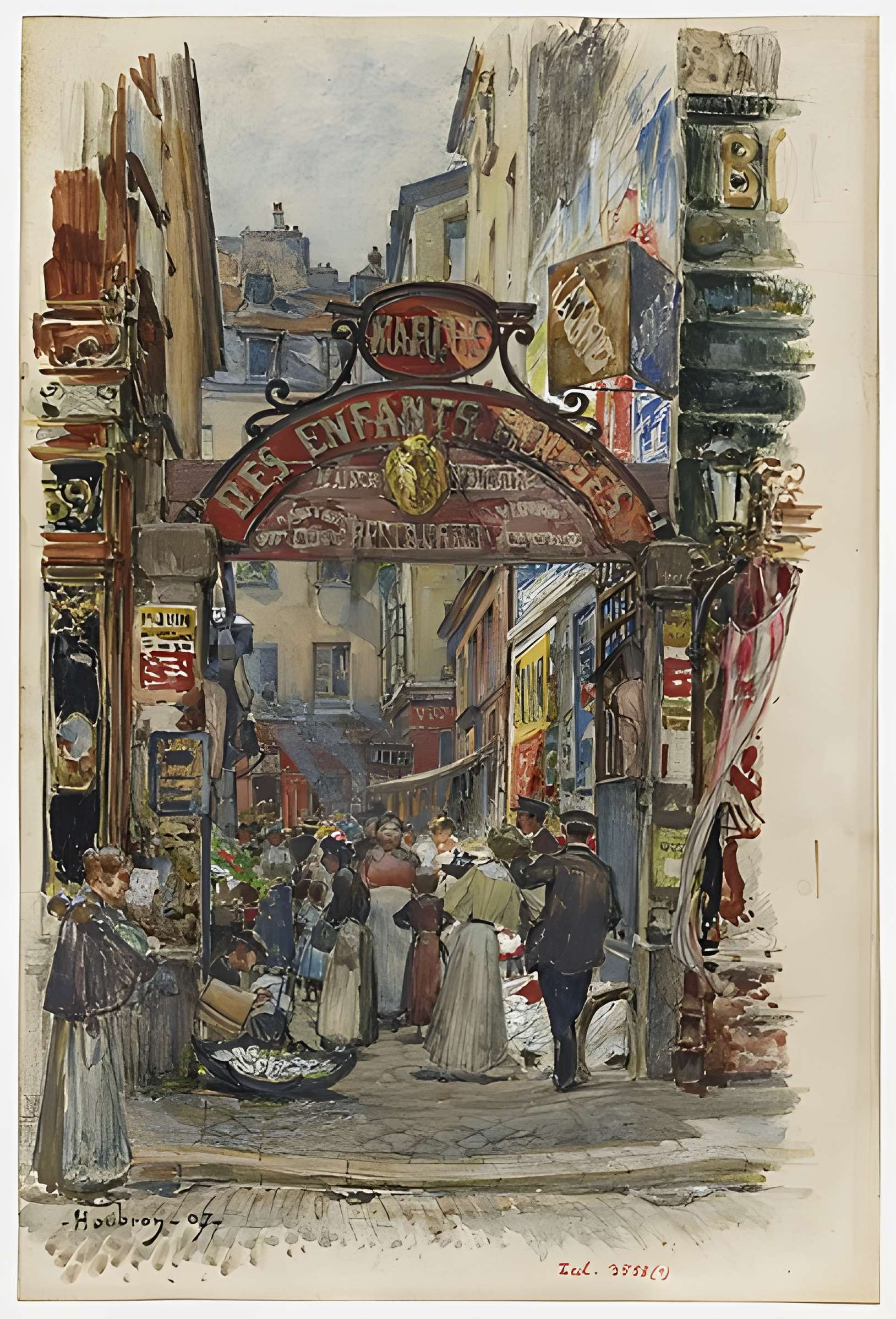 Marché des Enfants-Rouges à Paris