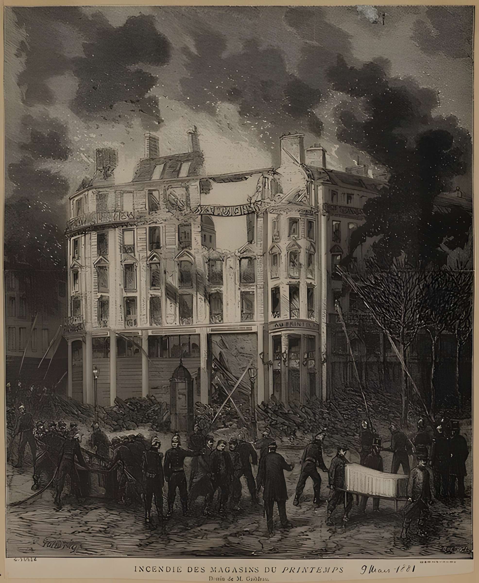 Le Printemps Haussmann à Paris