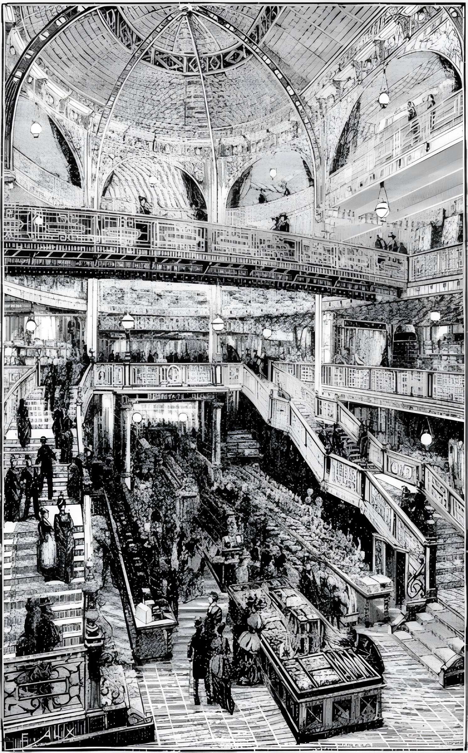 Le Printemps Haussmann à Paris