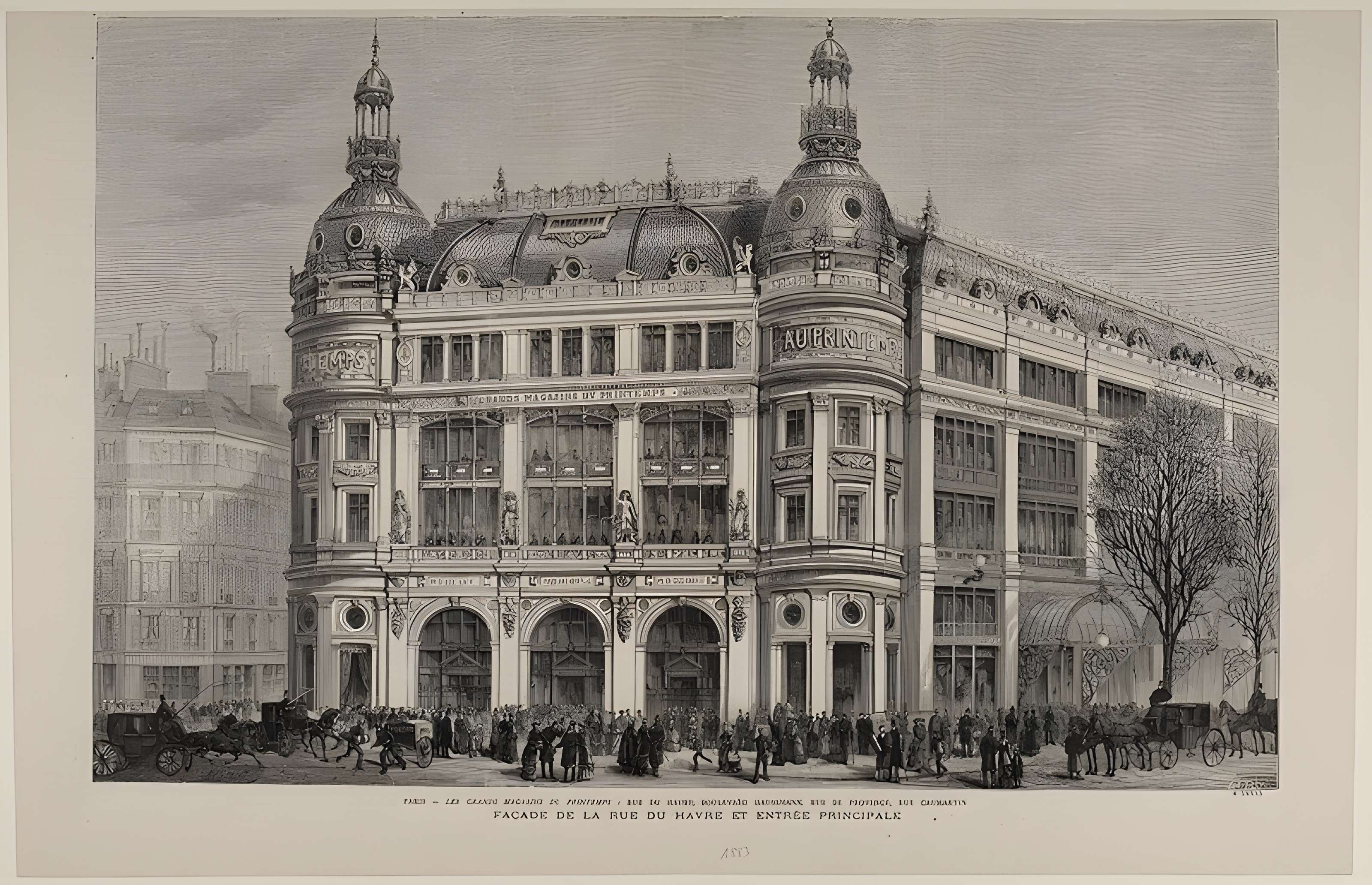 Le Printemps Haussmann à Paris
