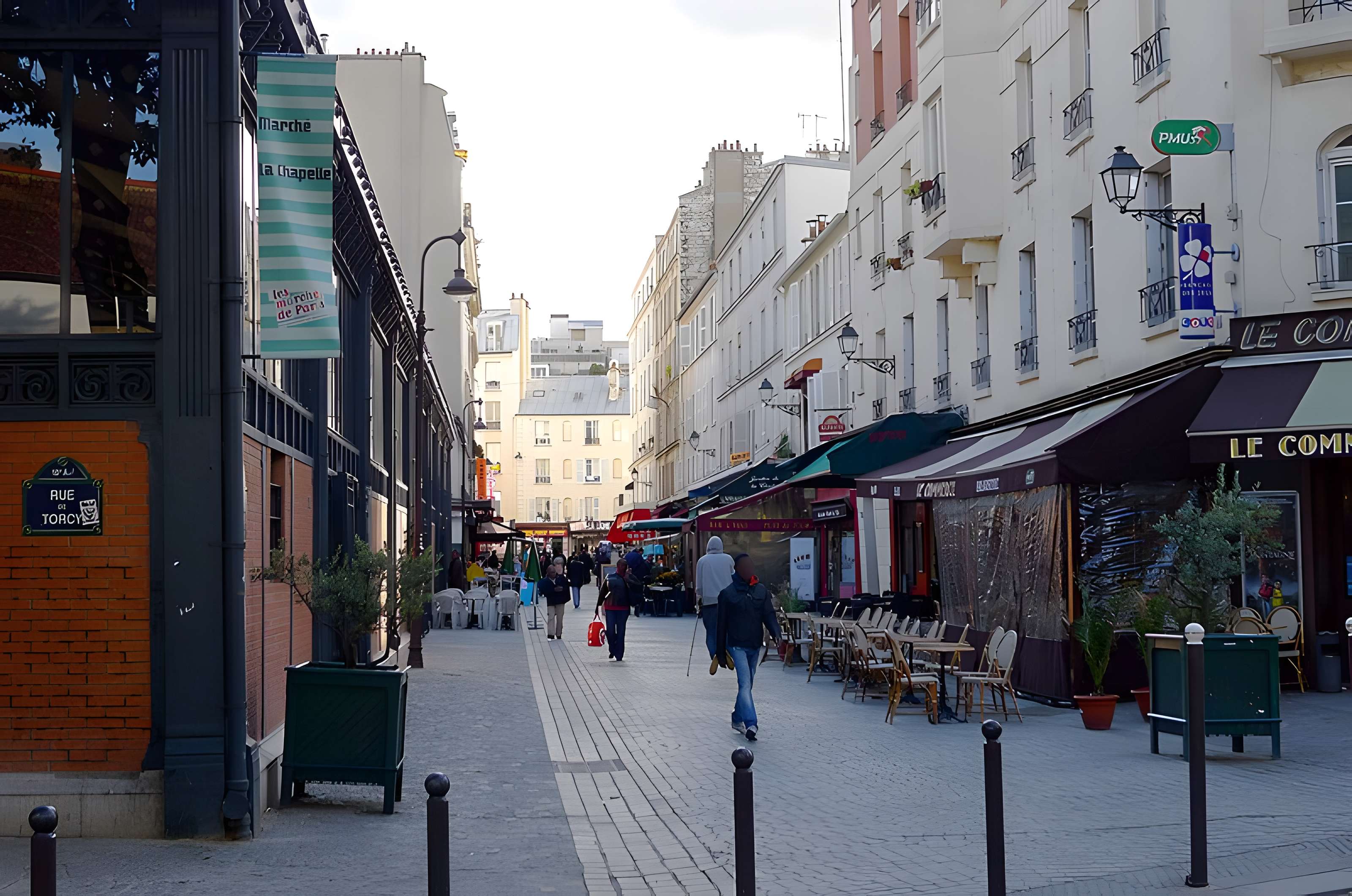 Marché de La Chapelle à Paris