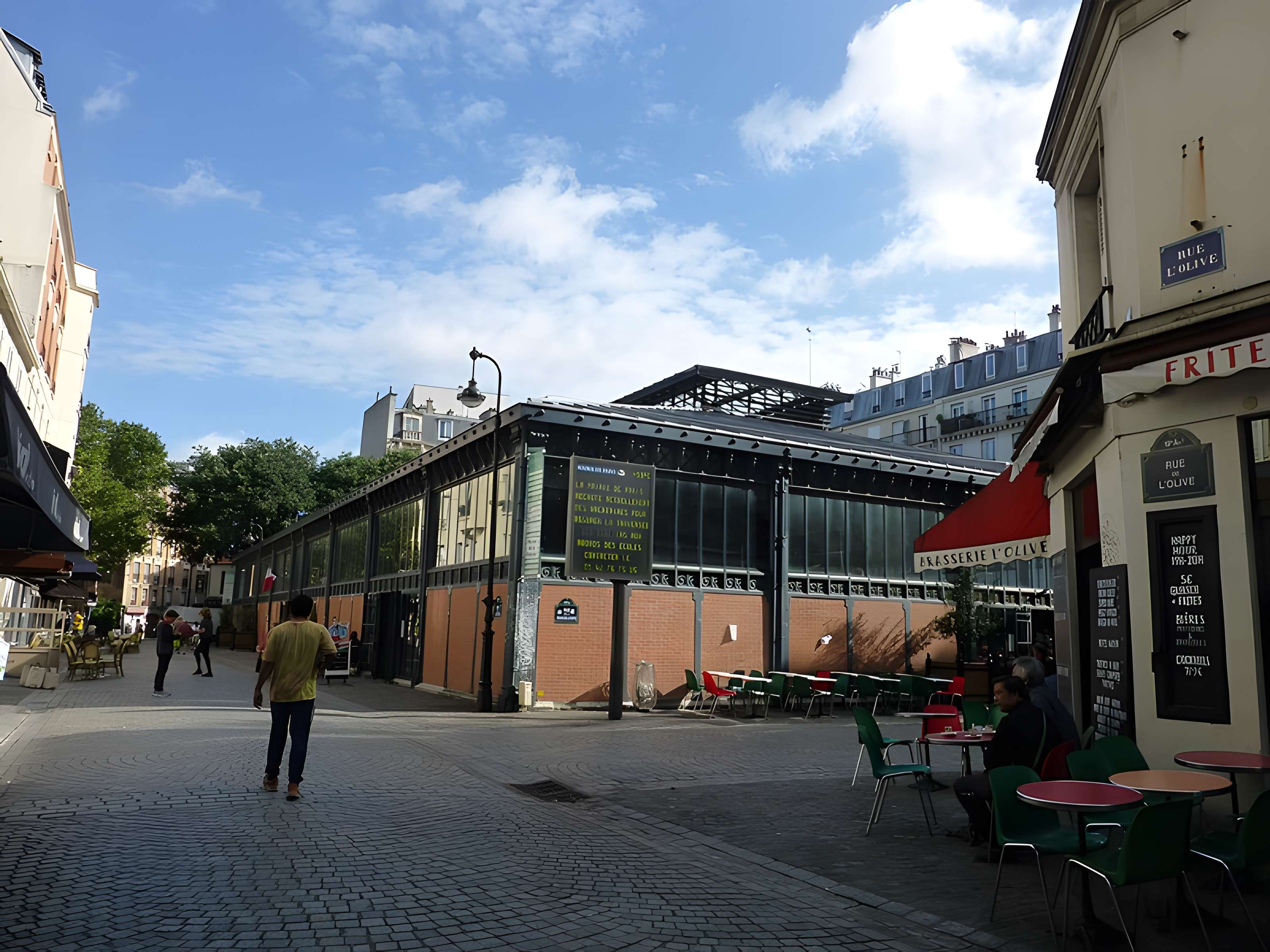 Marché de La Chapelle à Paris