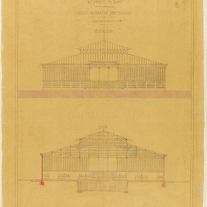 Photo de Halle Secrétan à Paris
