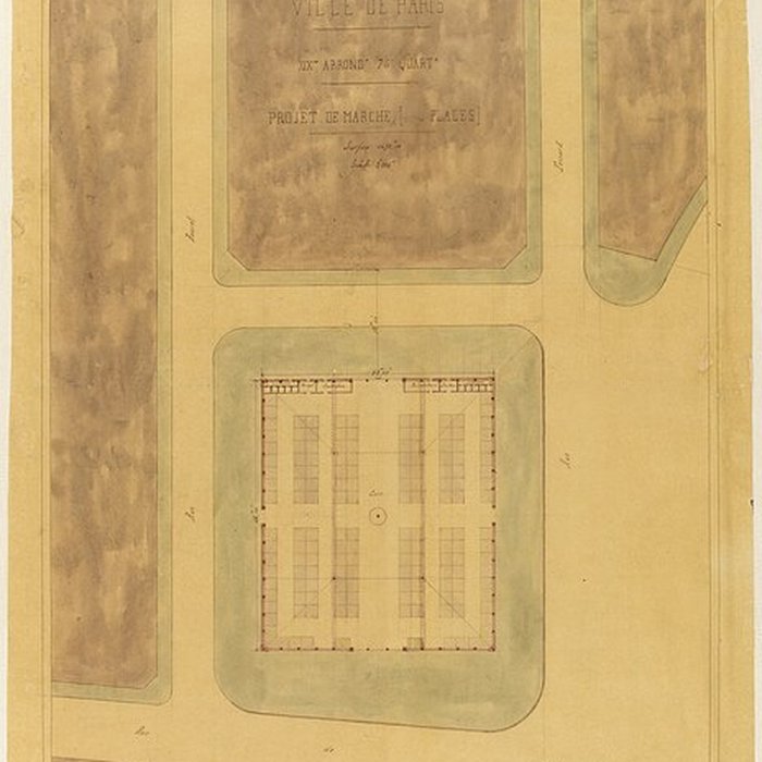 Photo de Halle Secrétan à Paris