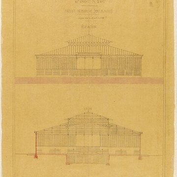 Halle Secrétan à Paris