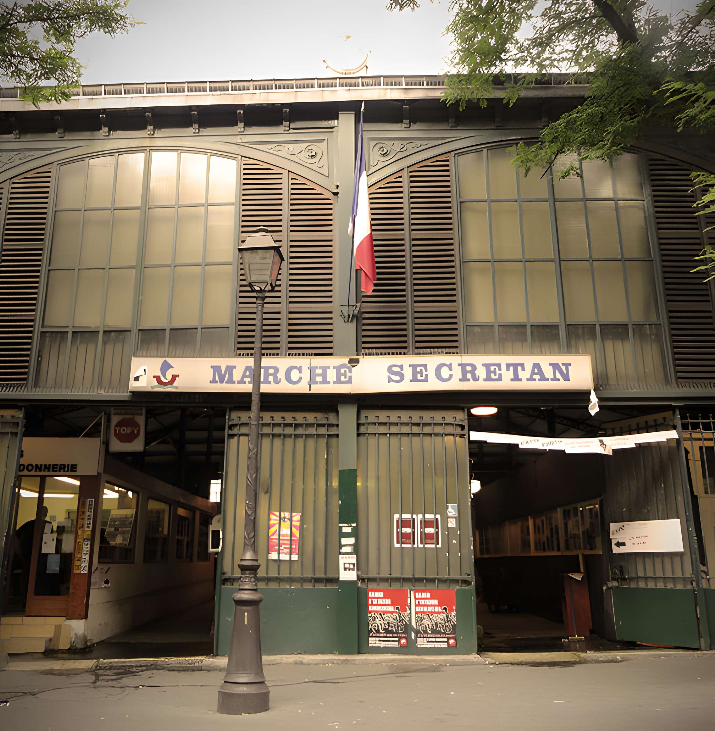 Halle Secrétan à Paris