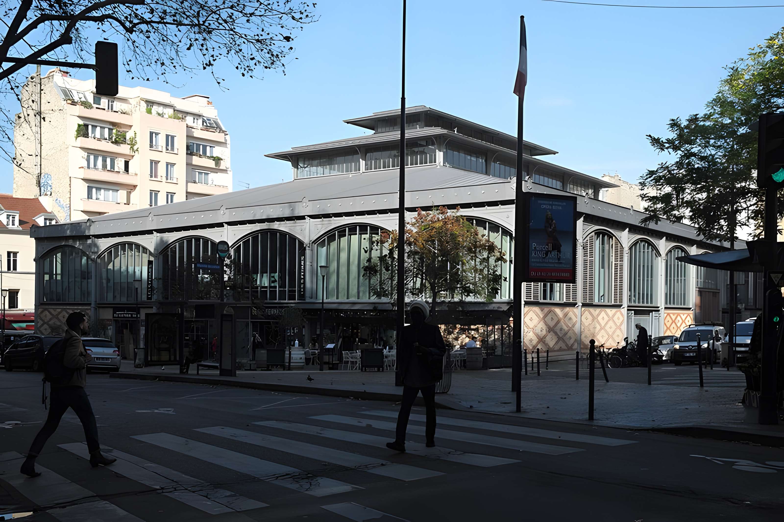 Halle Secrétan à Paris