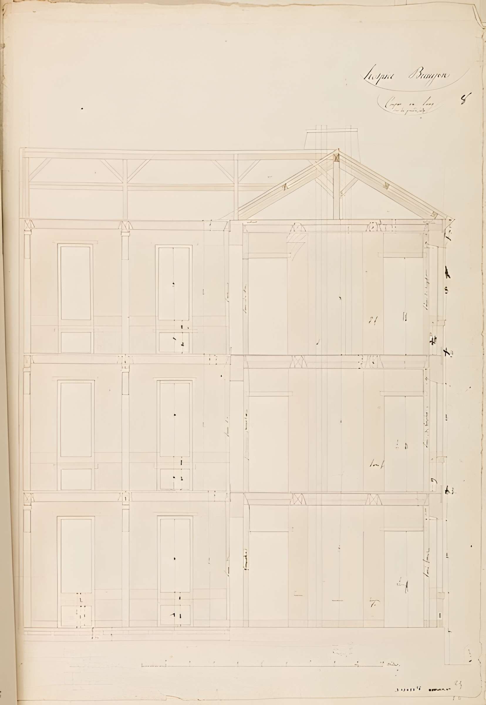 Hôpital Beaujon (ex) à Paris