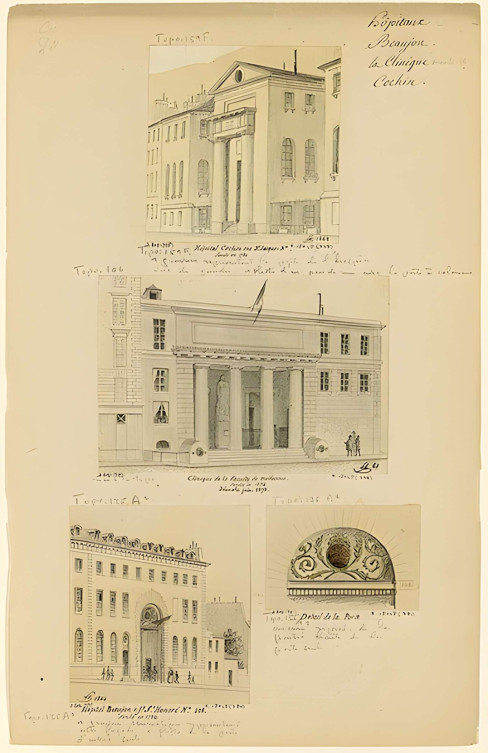 Hôpital Beaujon (ex) à Paris