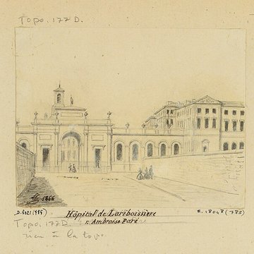 Hôpital Lariboisière à Paris