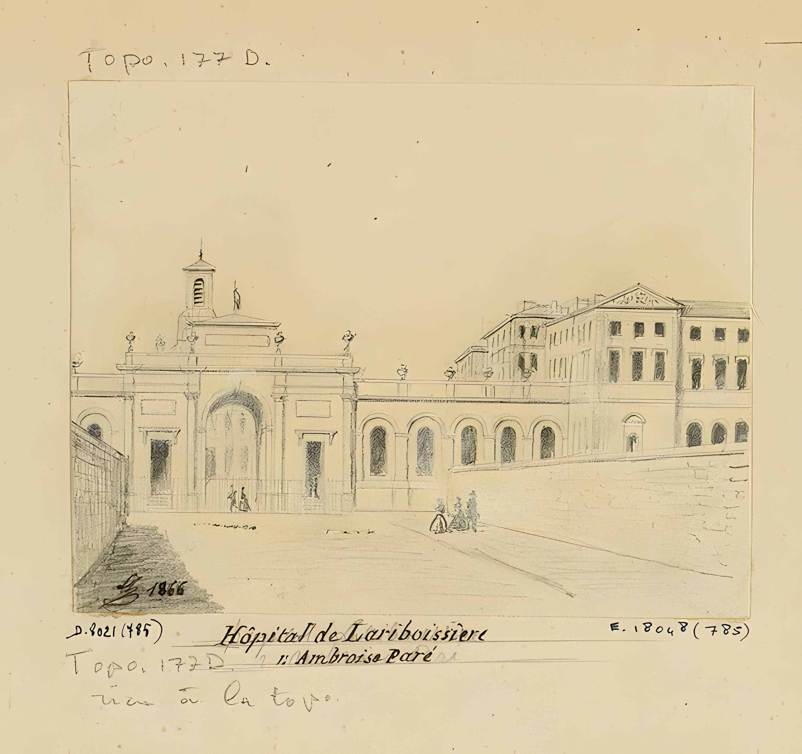 Hôpital Lariboisière à Paris