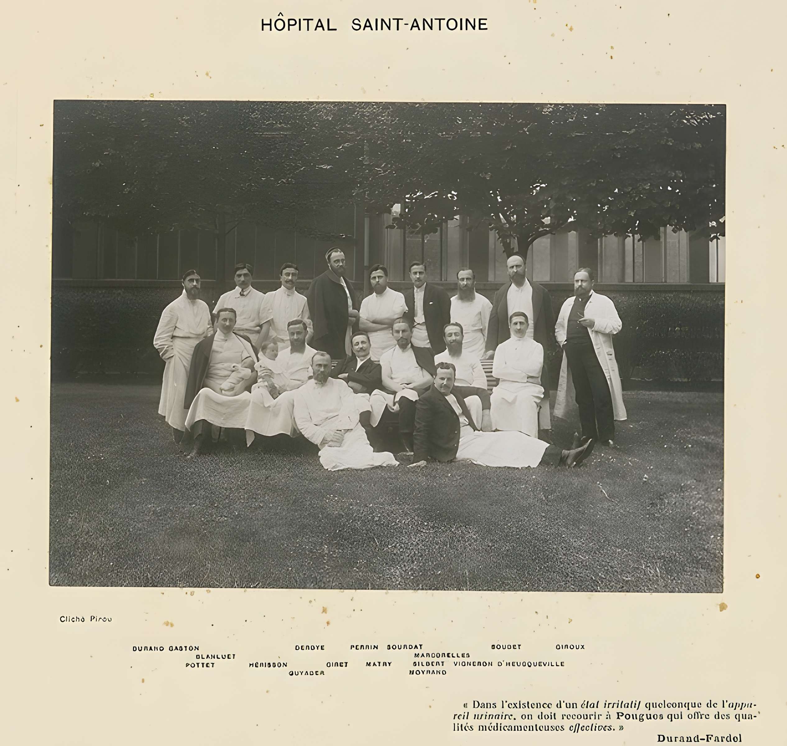 Hôpital Saint-Antoine à Paris