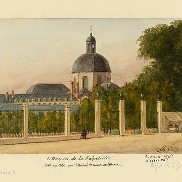 Hôpital de la Salpêtrière à Paris