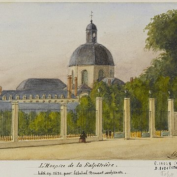 Hôpital de la Salpêtrière à Paris