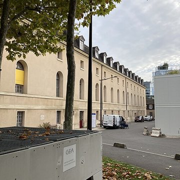 Hôpital de la Salpêtrière à Paris