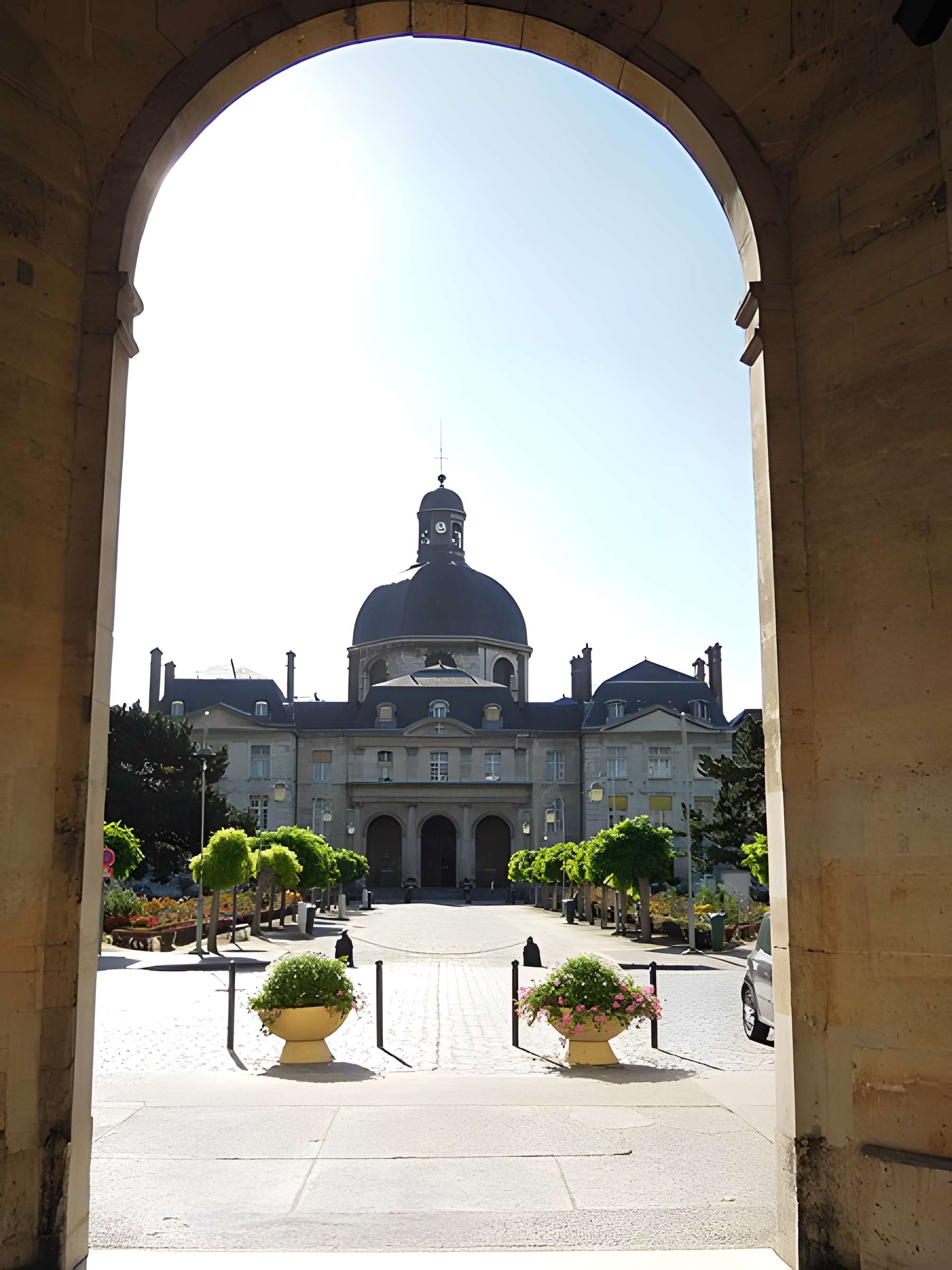Hôpital de la Salpêtrière à Paris