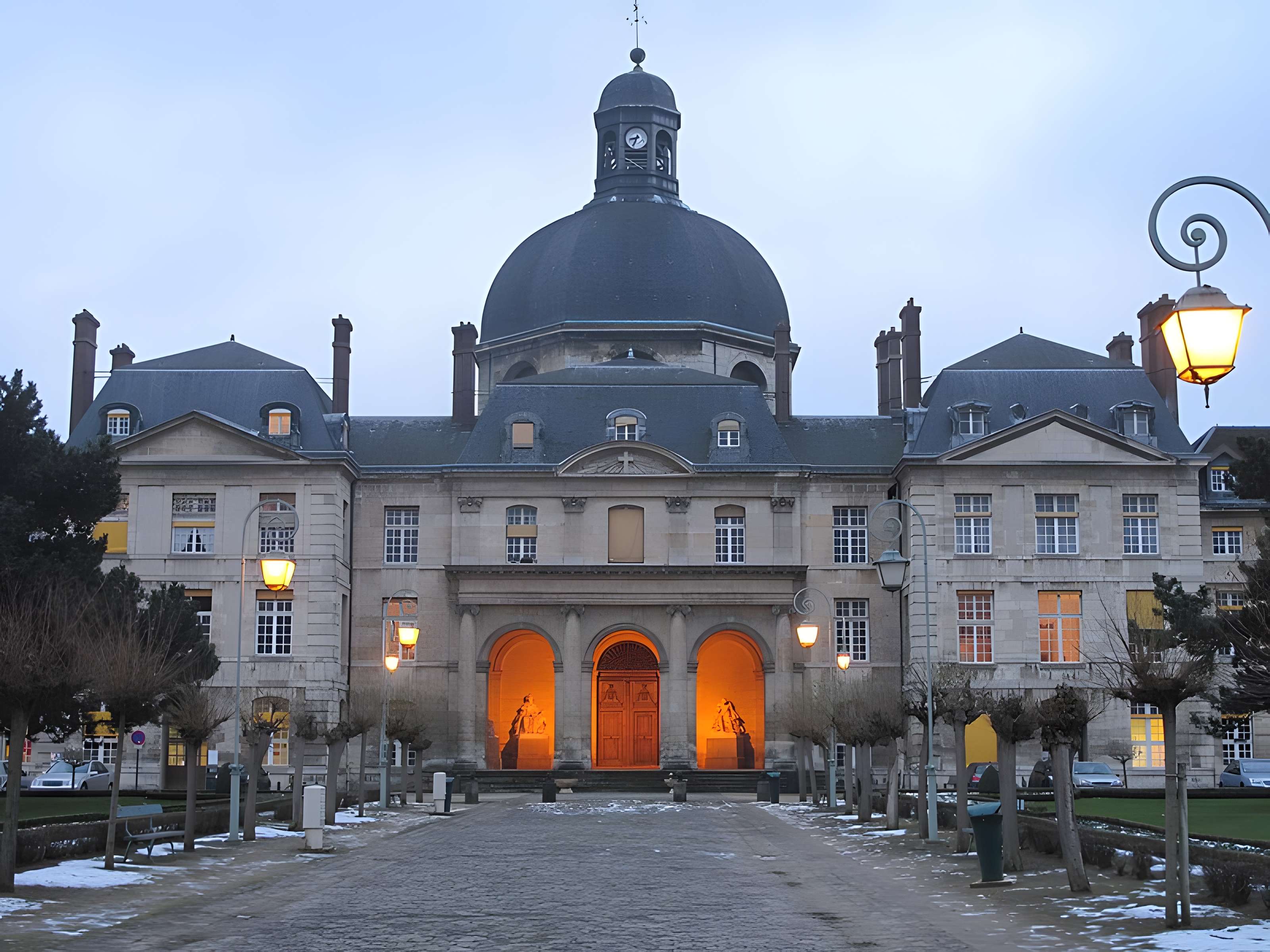 Hôpital de la Salpêtrière à Paris